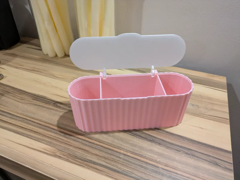 Minimalist Cosmetic Organizer Box