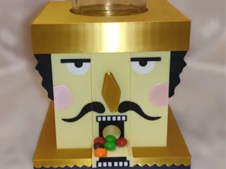 Nutcracker Candy Dispenser