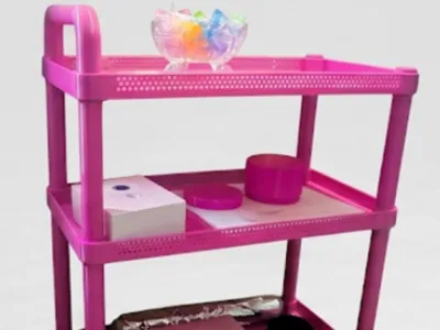 Mobile pedicure trolley.Тележка для педикюра