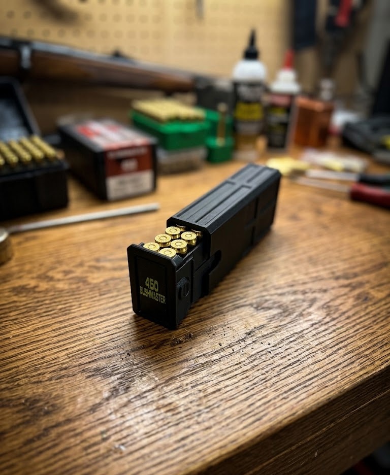 Miniatura 2 do modelo 3D Stackable Ammo Box - 450 Bushmaster-20RD