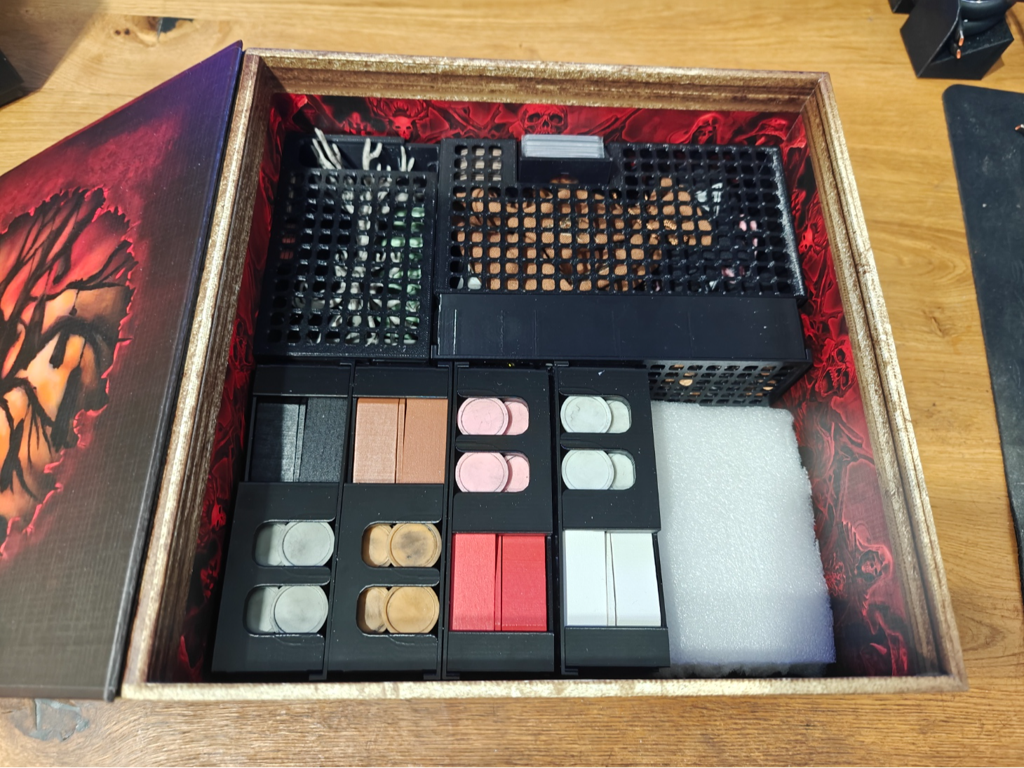 Dark Blood board game insert / organizer