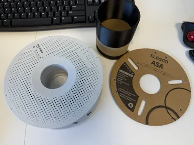 Elegoo ASA printing and respooling