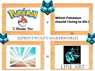 🎨 Line Art Pokémon Challenge! 🎨