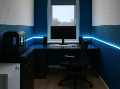 My new 3D printing room!