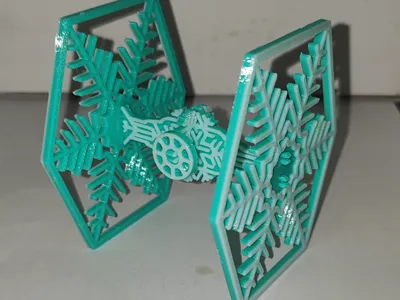 Tie fighter snowflake