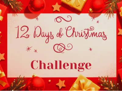 Twelve days of Christmas challenge!