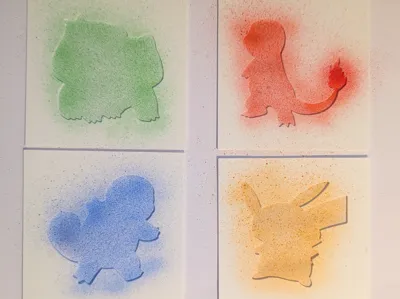 Gotta Trace 'Em All! Full Gen 1 Stencil Collection