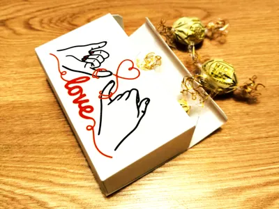 A Valentine’s Day Box Made with BoxPOPuli Beta