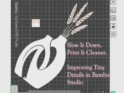 How to Slow Down Tiny Details in Bambu Studio