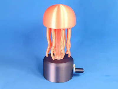 Mechanical Jellyfish from Another 3D Printing Era