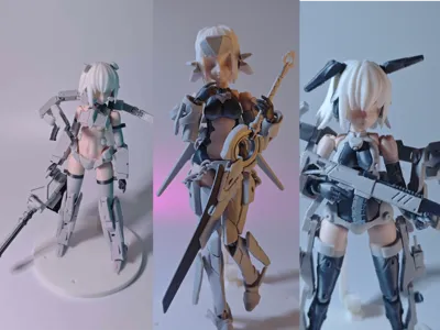 It’s the Mecha Girl Series!