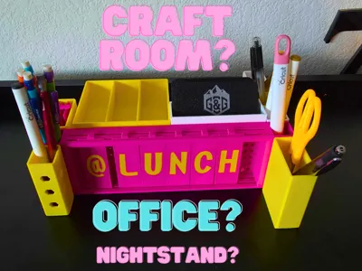 Meet the Snap-Lok Modular Desk Caddy! 🛠️