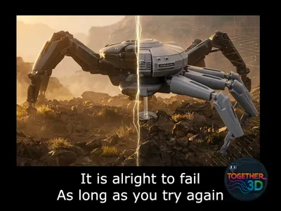 It is alright to fail - As long as you try again