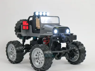 How was the 4x4 Explorer kit made?