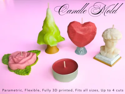 Parametric Mold for Candles, Resin and more ...