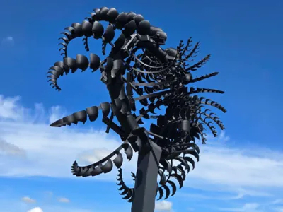 Alien Jellyfish Wind Spinner