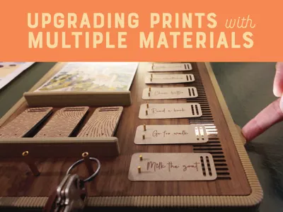 Upgrading Prints with Multiple Materials