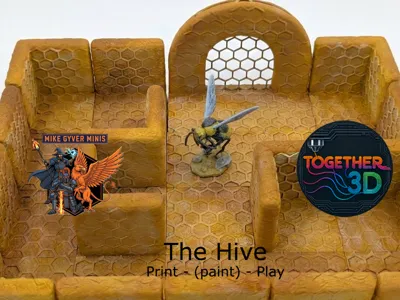 The Hive - Mike Gyver Minis x Together 3D combo 