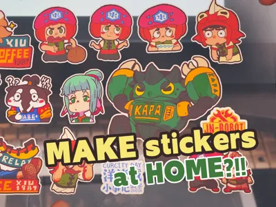 Make stickers with H2D