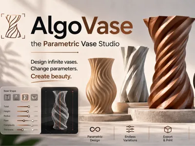 AlgoVase – Lo strumento parametrico per modelli 3D