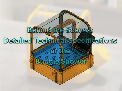 Engineering details behind the budgie Shower