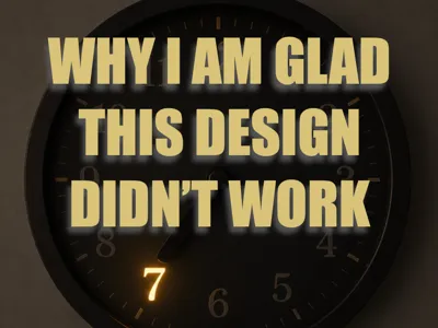Why I'm Glad This Design Didn't Work