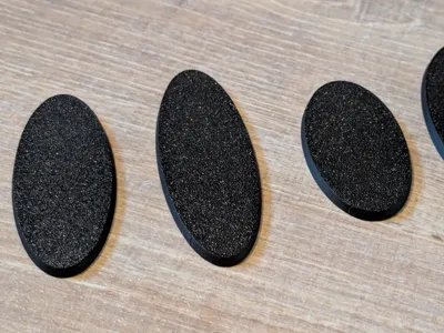 Oval Miniature Bases