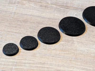 Circular Miniature Bases