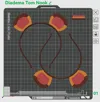 x2 Headband - 0.2mm layer, 2 walls, 15% infill