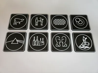 My Pink Floyd Coasters (8)