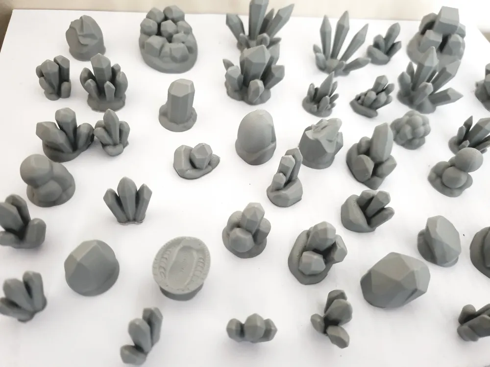 47 Crystal Hoard Set by Midjam MakerWorld: Download Free 3D Models