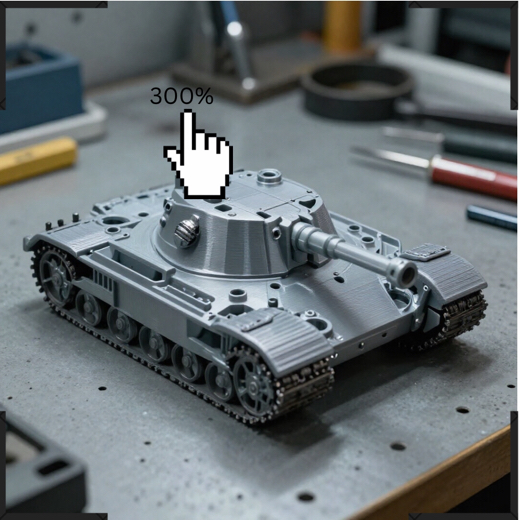 300% Scale