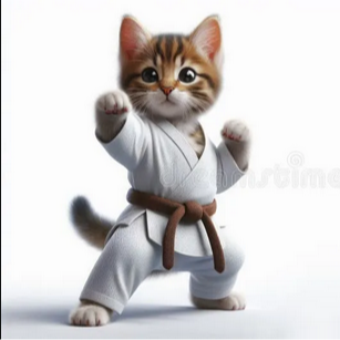 Karate Chop Cat