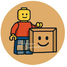 lego cardboard animation
