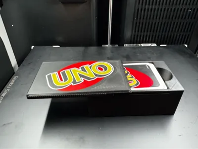 Card boxes w snapping slide-lid