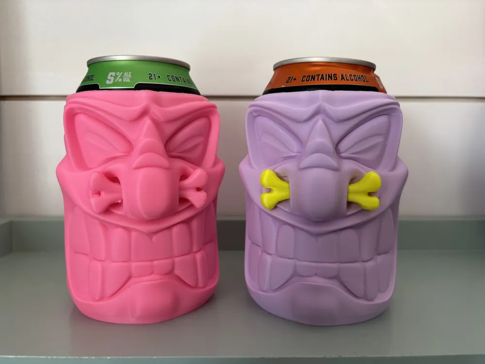 Tiki VooDoo 12oz Can Sleeve by Timayhans MakerWorld: Download Free 3D ...