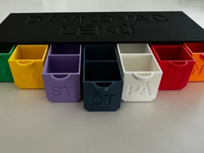 Pill boxes