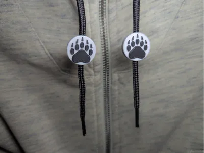 Drawstring beads
