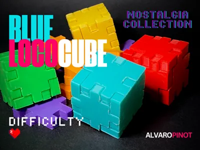 LocoCube Puzzle Nostalgia Retro