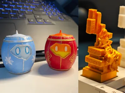 原神】キーキャップ | コレクション - MakerWorld：無料の3Dモデルを