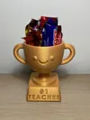 Large teacher trophy
