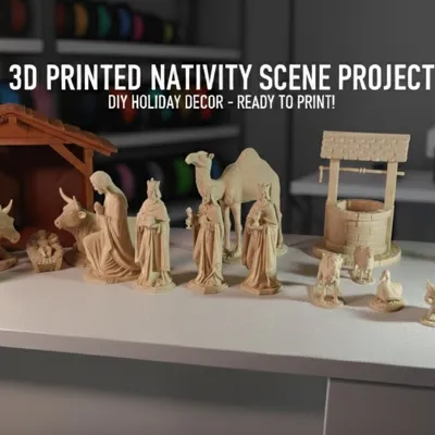 Christmas nativity scene