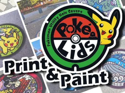Pokélids - Print & Paint