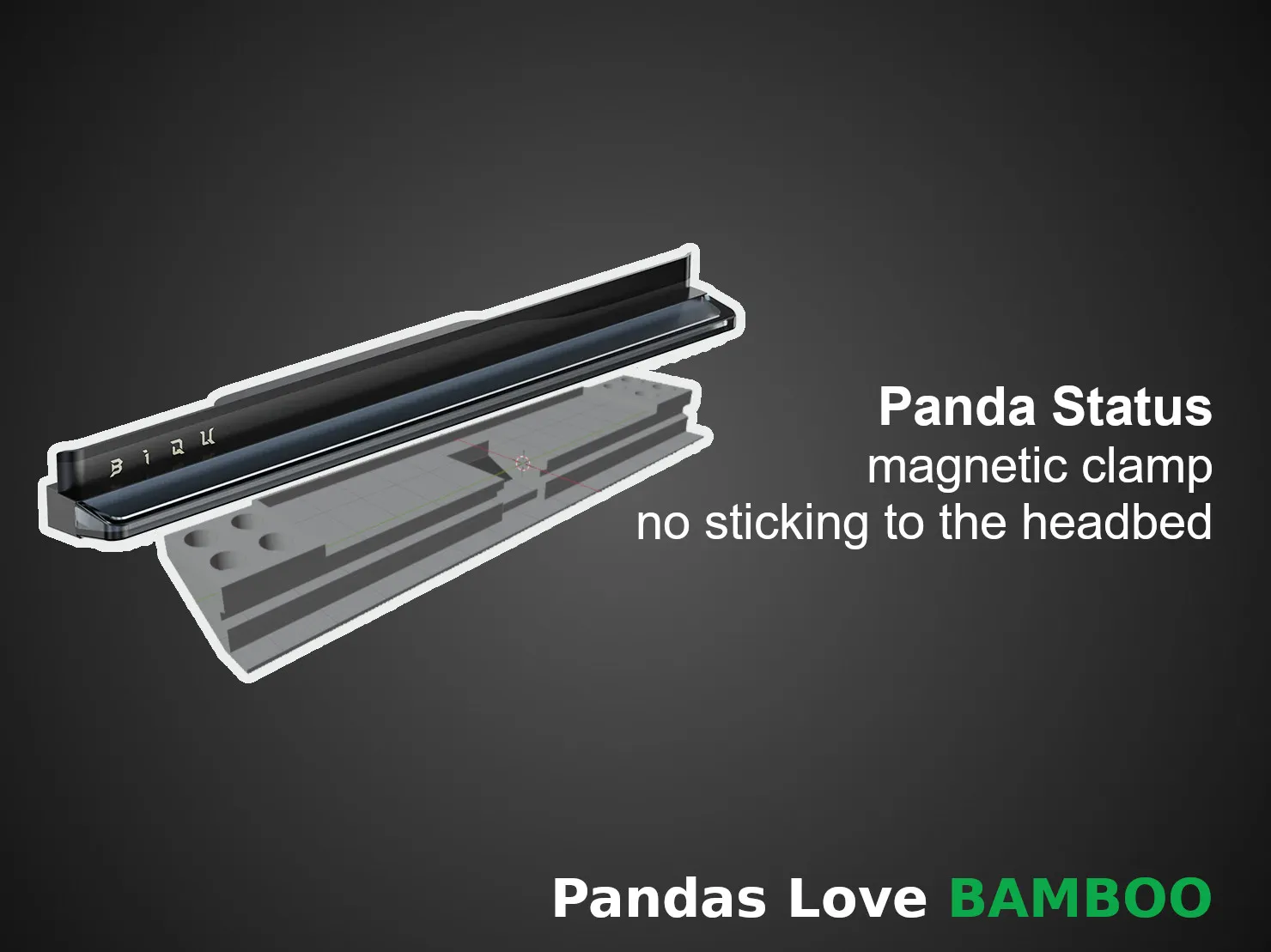 Panda Status RGB v1.0 magnetic Clamp by beyondArtism MakerWorld ...