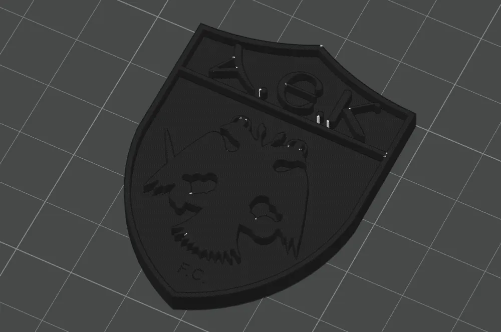 AEK Athens FC Badge - Free 3D Print Model - MakerWorld