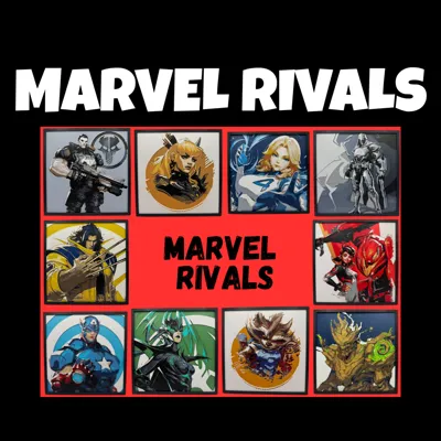 Marvel Rivals - Hueforge Art