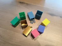 Zuckerwürfelbox A1 Nacheinander