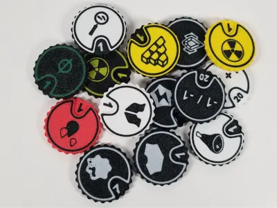 Double Sided MTG Counters | Collection - MakerWorld