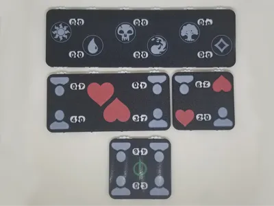 MTG Counter / Tracker Bars | Collection - MakerWorld: Download Free 3D Models MTG Counter / Tracker Bars | Collection - MakerWorld: Download Free 3D Models