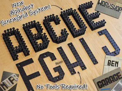 ScrewGrid System by Ikonic3D